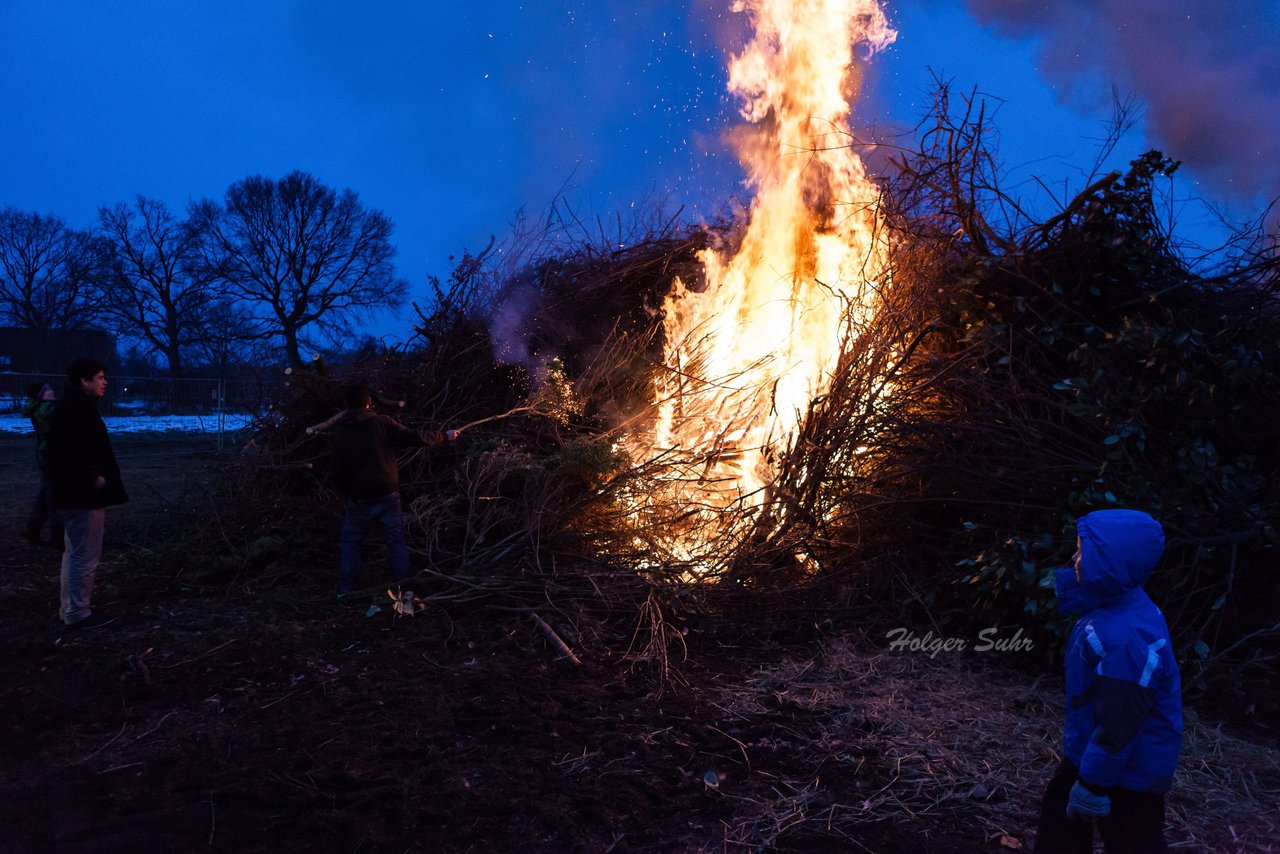 Bild 2 - Wiemersdorfer Osterfeuer